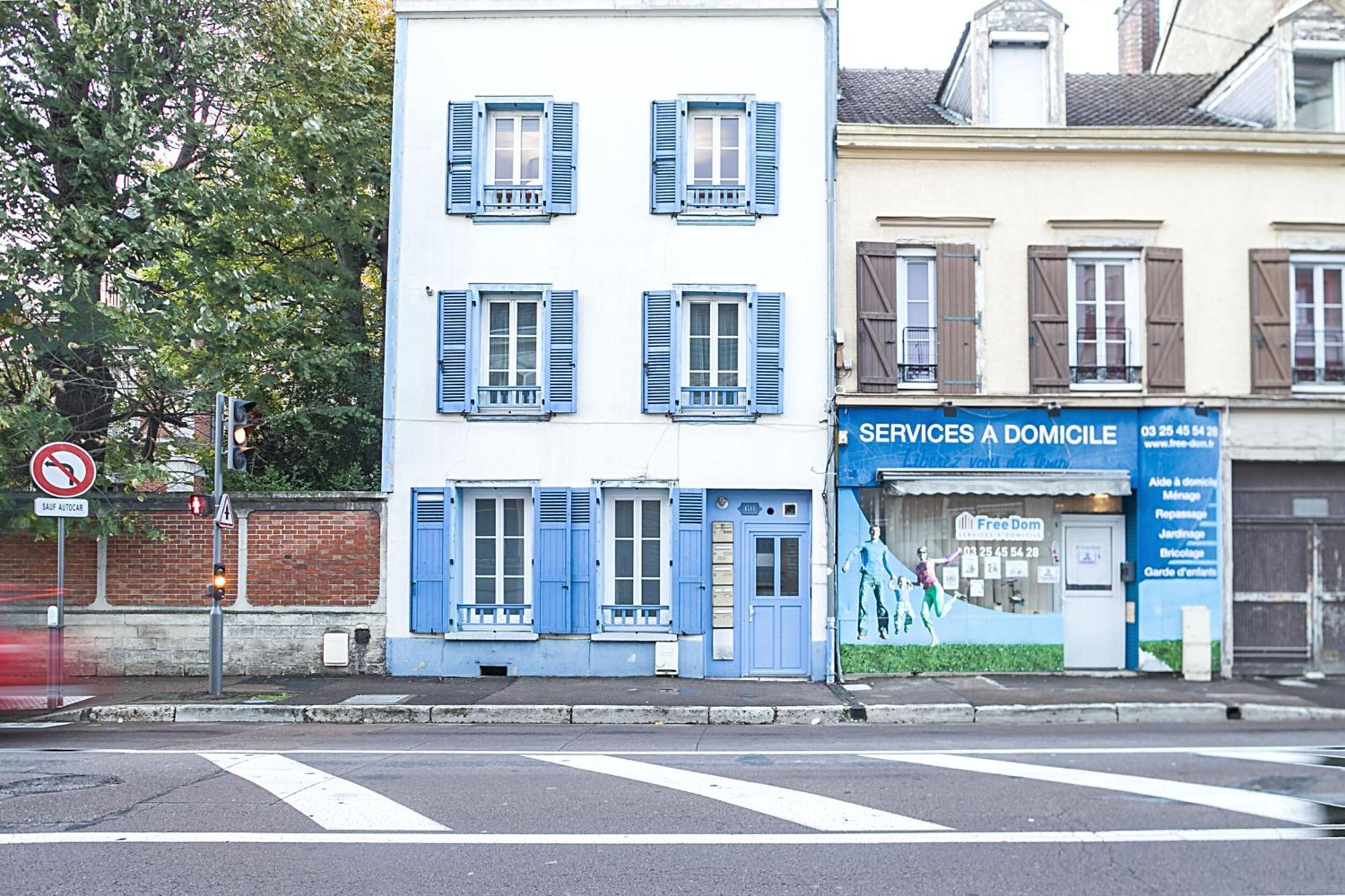 Le Duplex Pasteur - 5 Min Hypercentre - Ideal Groupe - Parking Gratuit Троа Екстериор снимка
